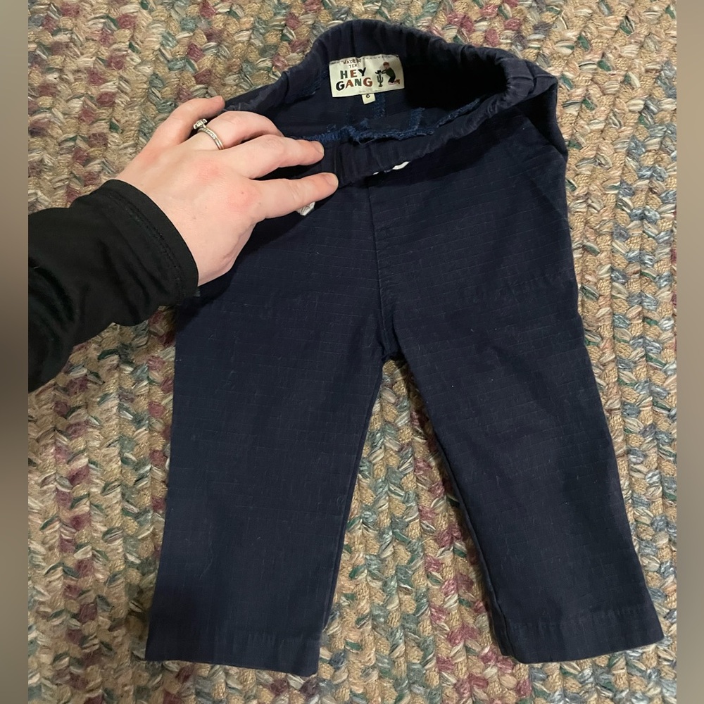 The Hey Gang Everyday pant in Navy size 6 month